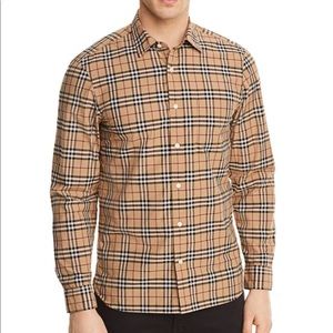 Burberry Alexander Plaid Button-Down shirt
